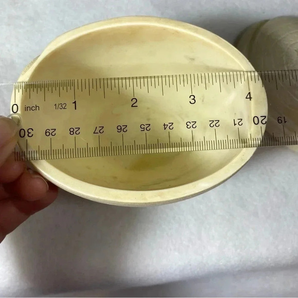 SOLD Croscill Seashell “Beach Haven” Pearly Trinket Jar Box w/ Lid Bath Vanity - Picture 10 of 13